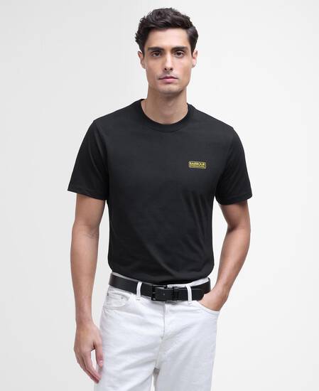 Small Logo T-Shirt Black-Yellow