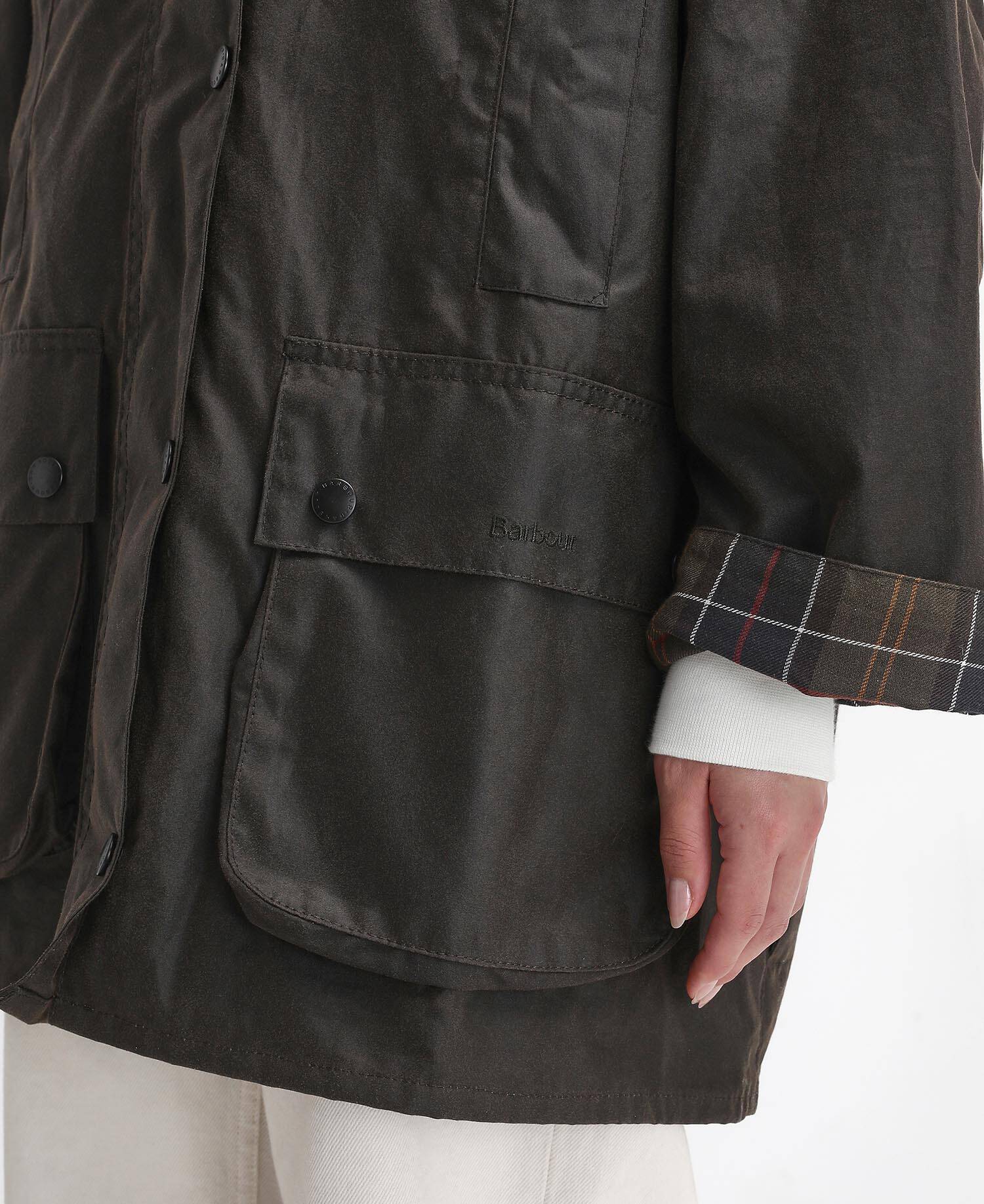 Women's Beaufort Waxed Jacket image number 6