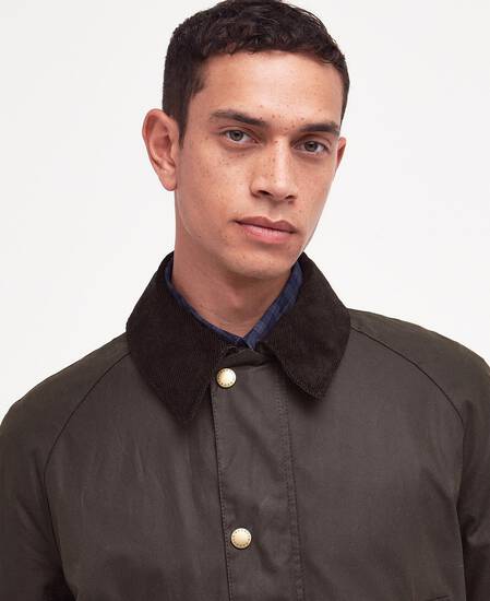 Ashby Waxed Jacket Olive