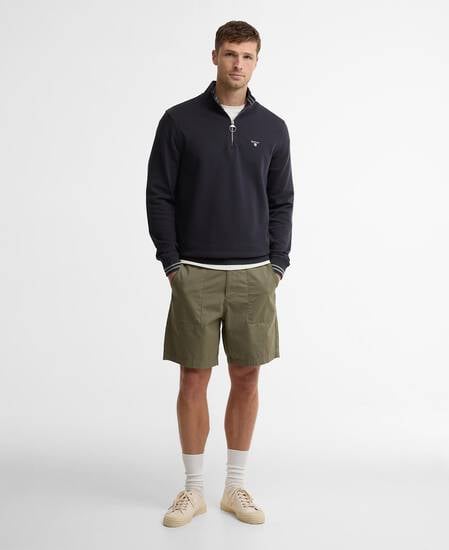 Rosford Quarter-Zip Sweatshirt Dark Navy