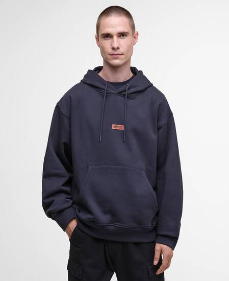 Lever Graphic Hoodie Dark Navy