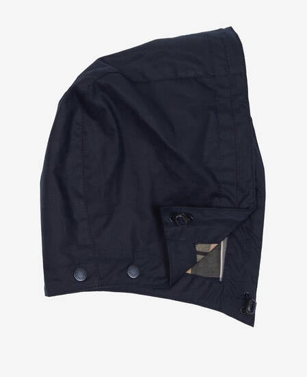 Re-Engineered Hood Navy-Dress
