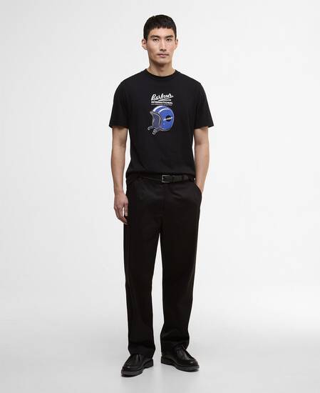 T-shirt con stampa Vecton Black