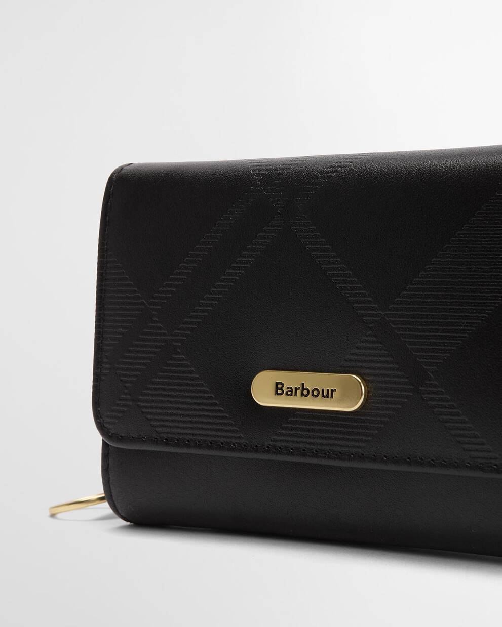 Rosa Deboss Leather French Purse