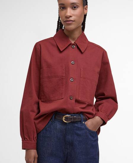 Willow Overshirt Burnt Henna
