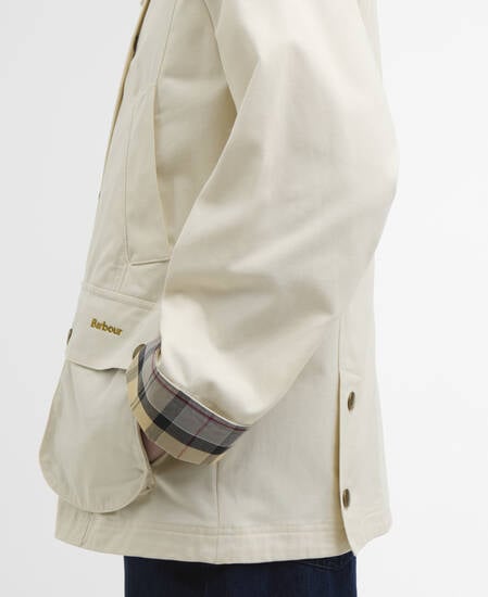 Modern Beadnell Casual Jacket Light Pearl/Dress/Beige