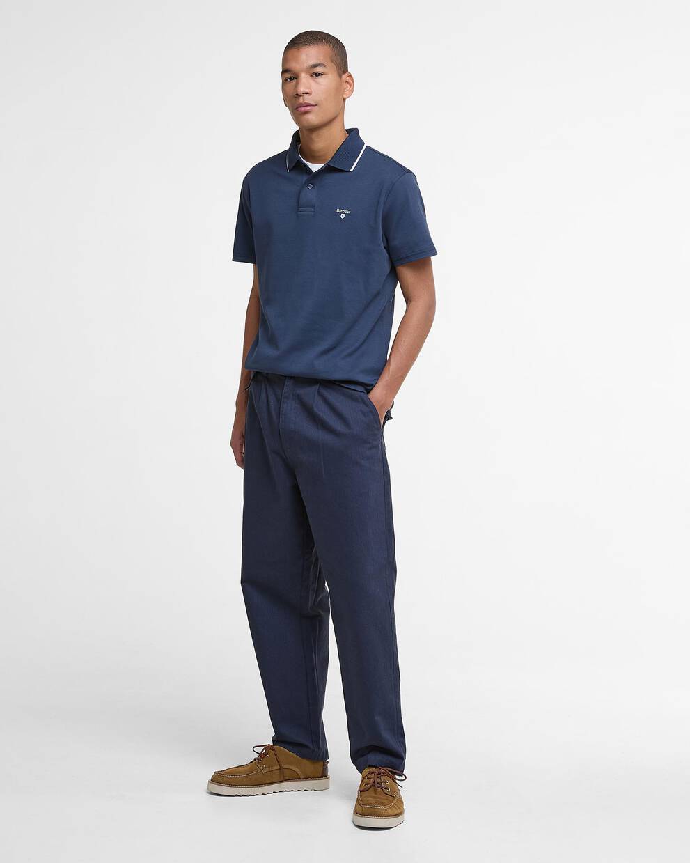 Polo a maniche corte leggermente aderente Hackney