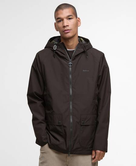 Domus Waterproof Jacket Black Oak