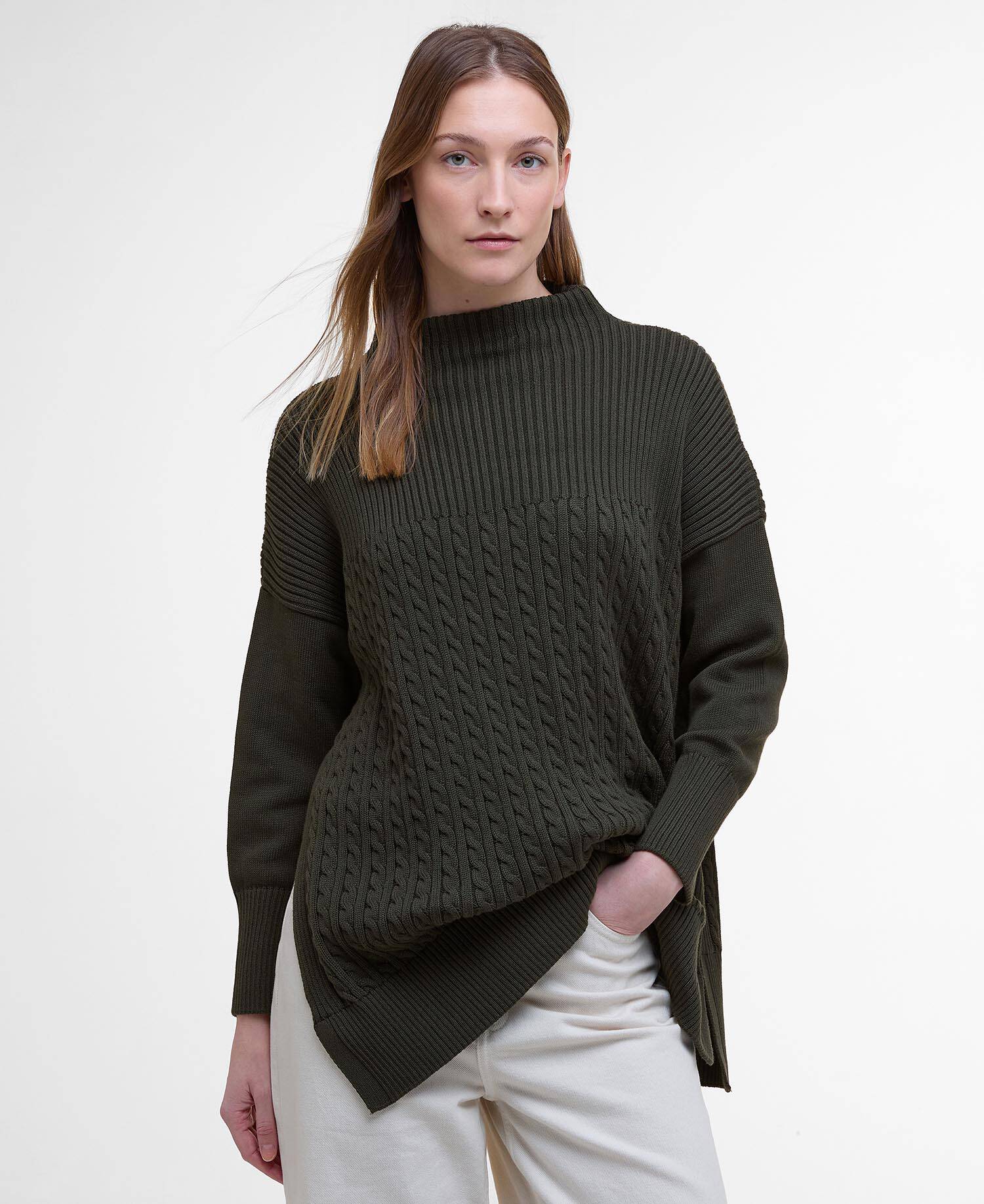 Stitch Guernsey Cape image number 0