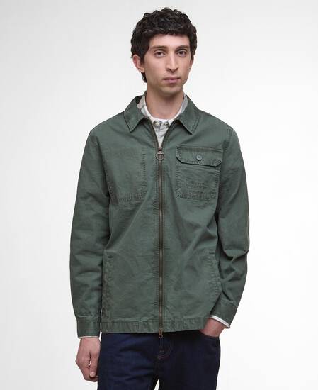 Harton Relaxed Overshirt Thyme