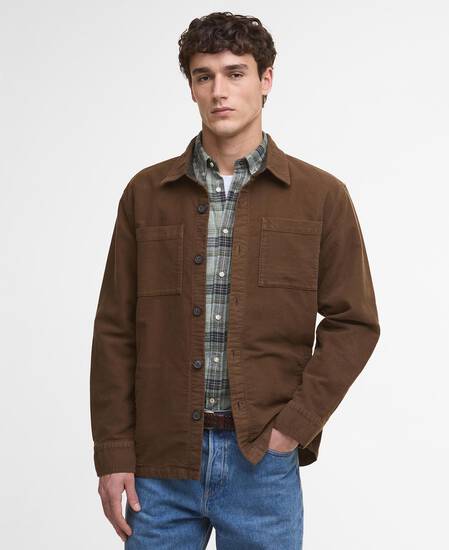 Moleskin Overshirt Dark Sand