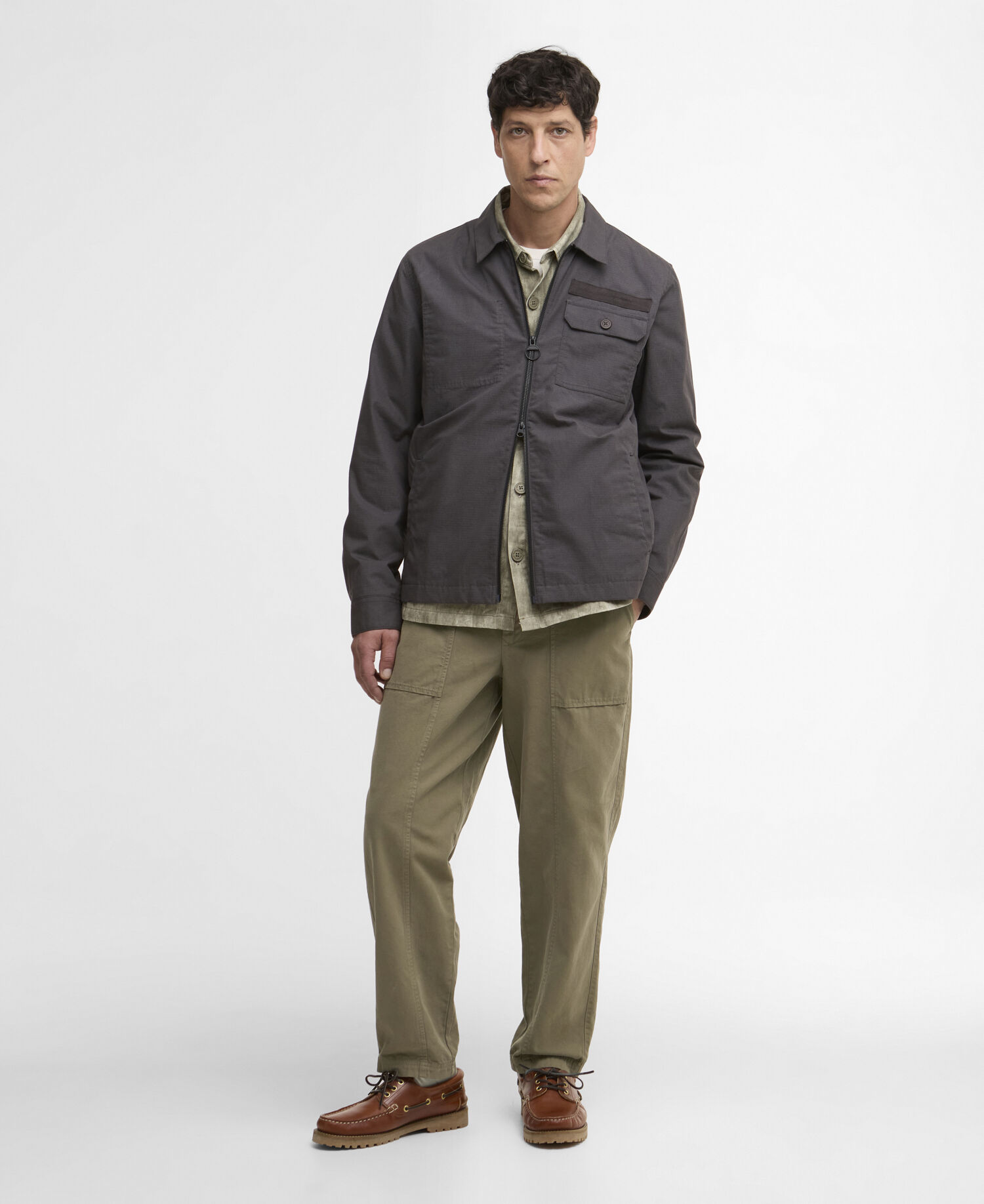 Hose Finwick Relaxed Smokey Olive