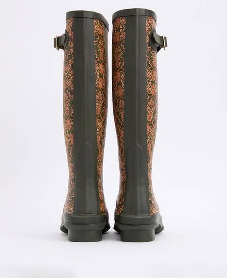 Barbour FARM Rio Cami Wellingtons Pineapple Print