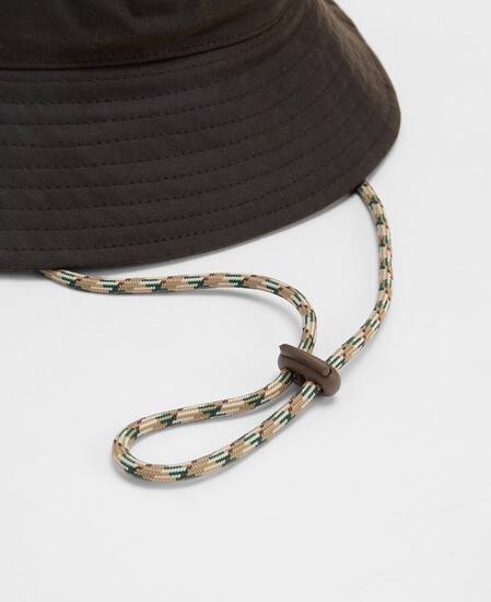 Transport Waxed Hat Olive