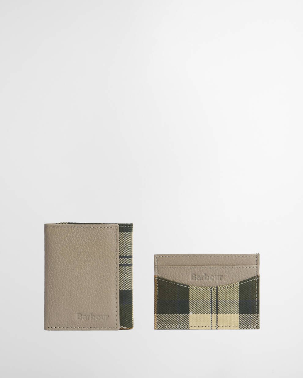 Cresswell Leather Trifold and Card Holder Gift Set