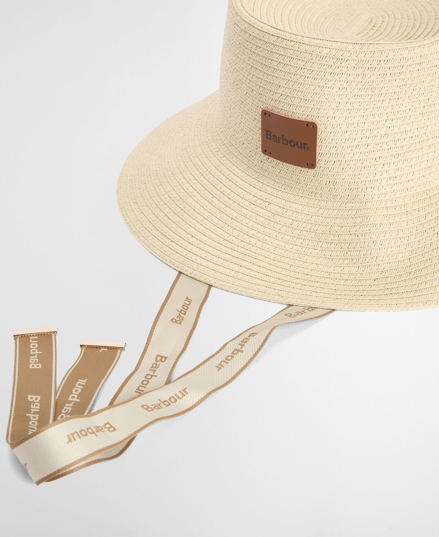 Polly Braid Bucket Hat Natural