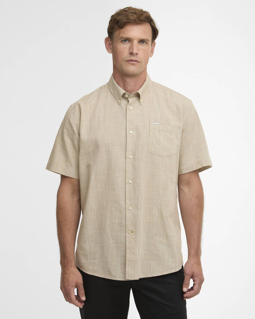 Fleming Linen Blend Regular Short-Sleeved Shirt