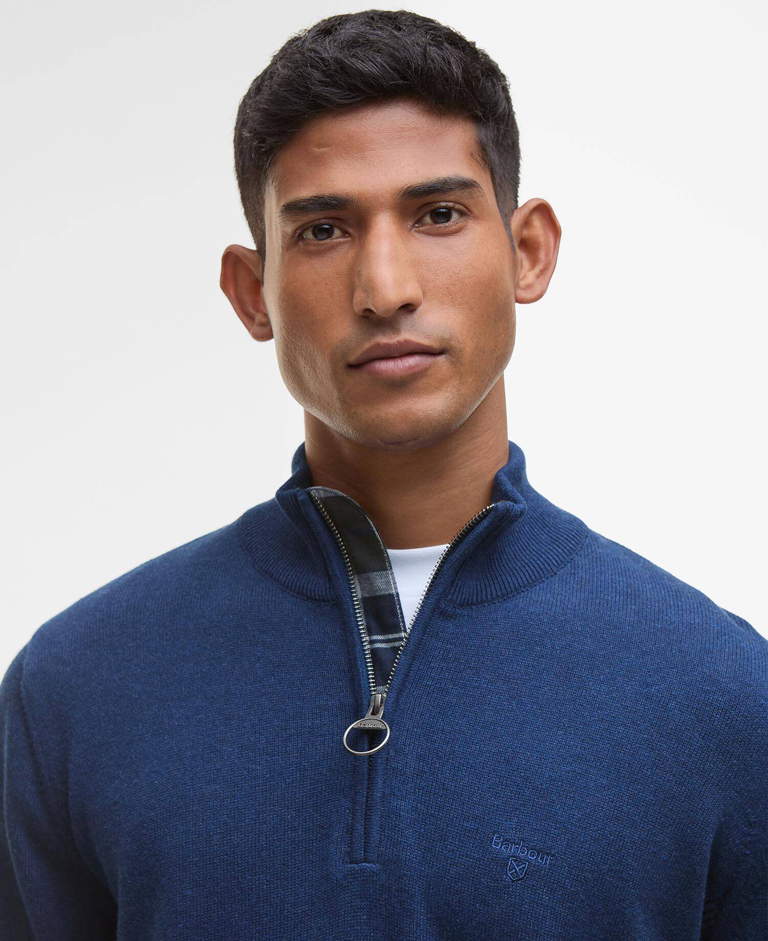 Cotton Half-Zip Jumper image number 3