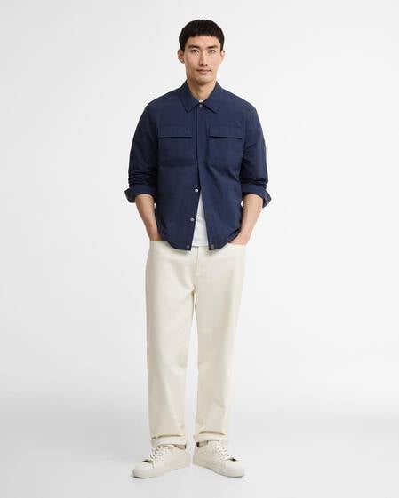 Overshirt Ardie Ripstop Oxford Navy