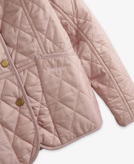 Girls Summer Liddesdale Quilted Jacket Gardenia-Gardenia Girls Summer Liddesdale Quilted Jacket Gardenia-Gardenia
