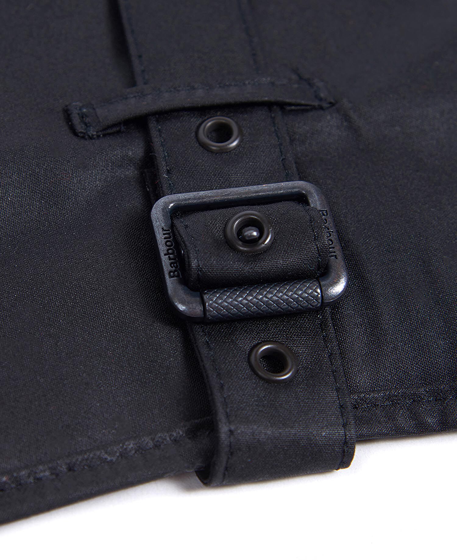 Waxed Dog Coat Classic Black