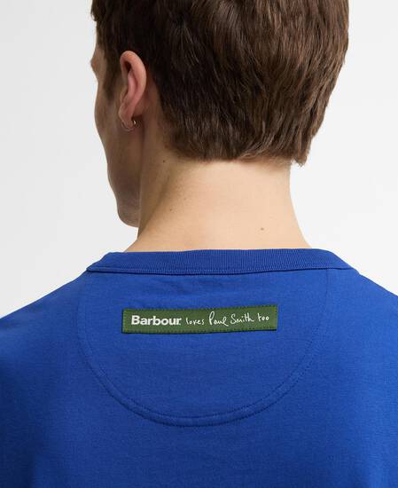 Paul Smith Loves Barbour Scoop T-Shirt Royal