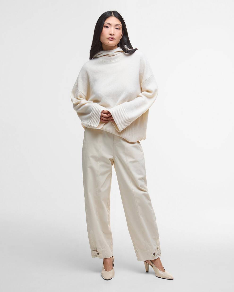 Evette Oversized Knitted Hoodie