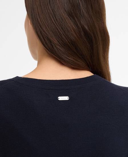 Oakley Merino-Blend Crew Neck Jumper Navy