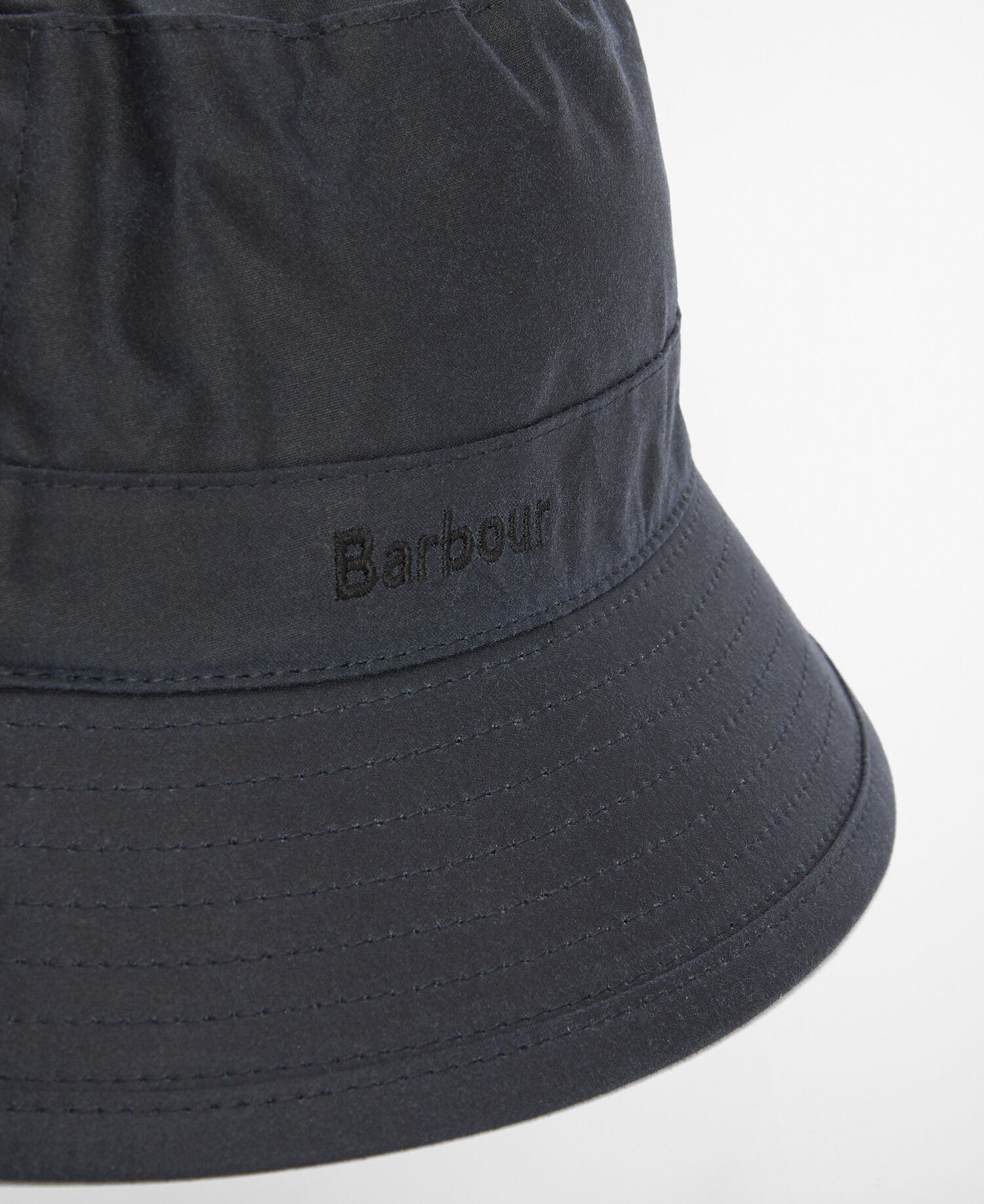 Waxed Bucket Hat Classic Navy