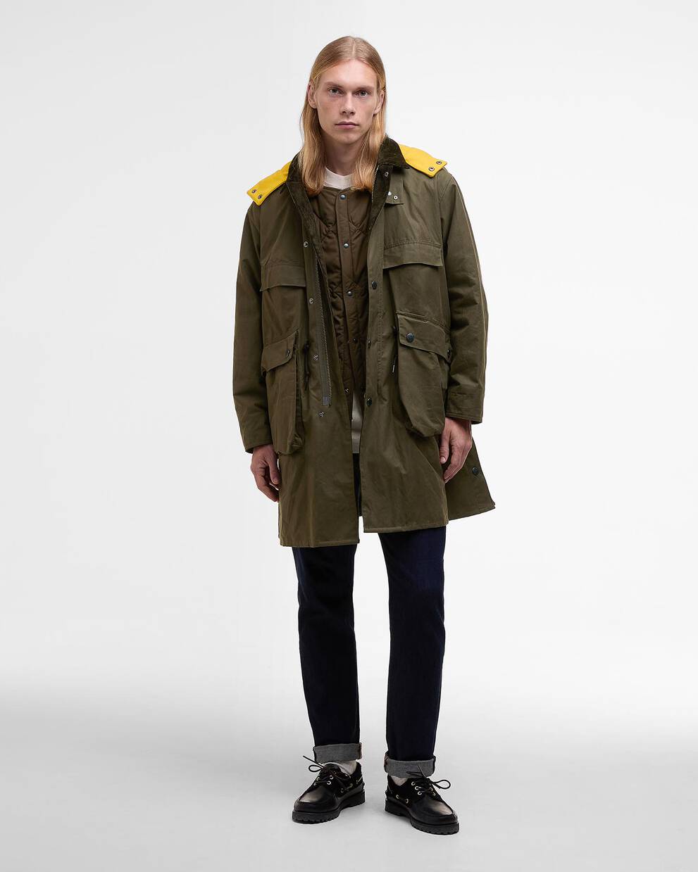 Barbour x Kaptain Sunshine Freizeitjacke Oversized Bedale