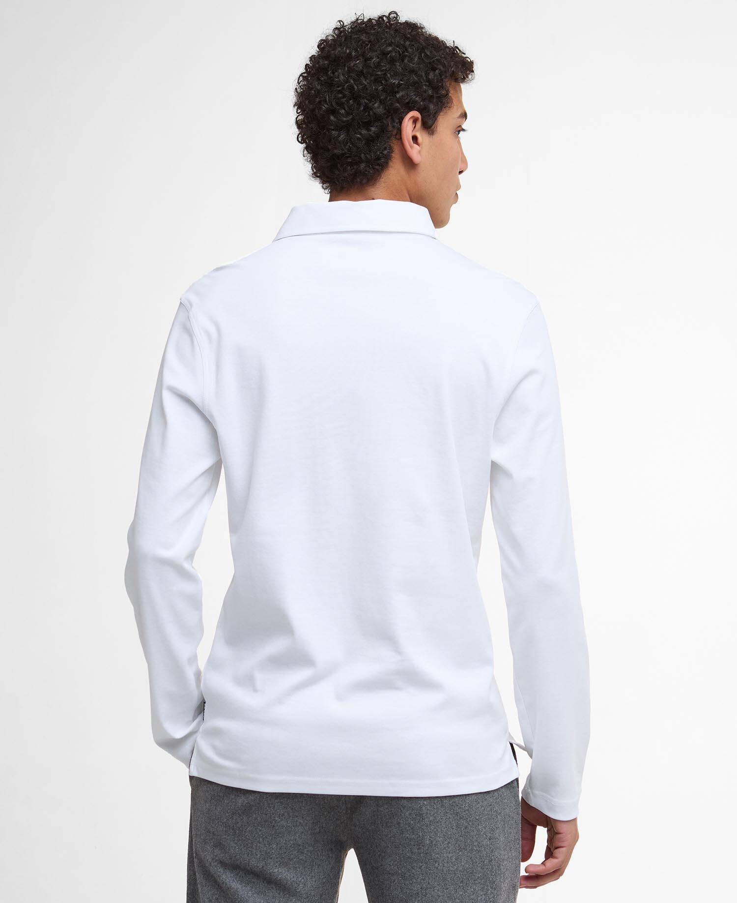 Corpatch Tailored Long-Sleeved Polo Shirt image number 2