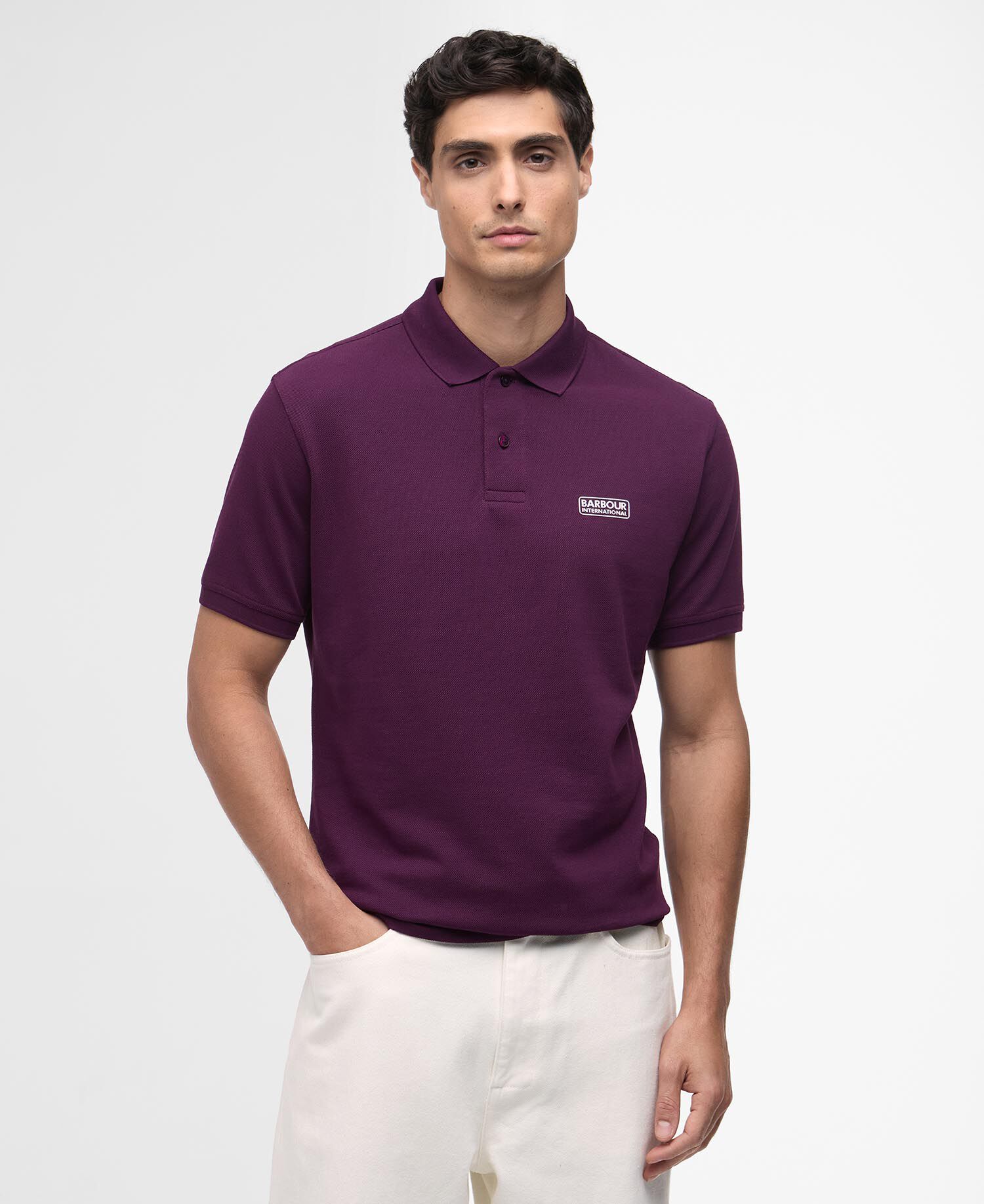 Essential Polo Shirt Potent Merlot