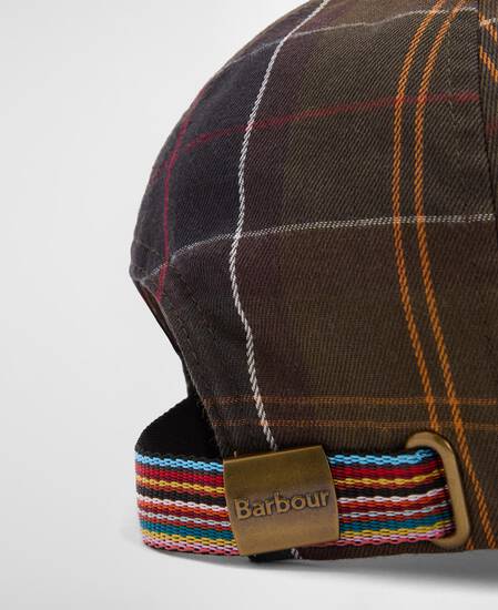 Cappellino Paul Smith loves Barbour Mixed Tartan