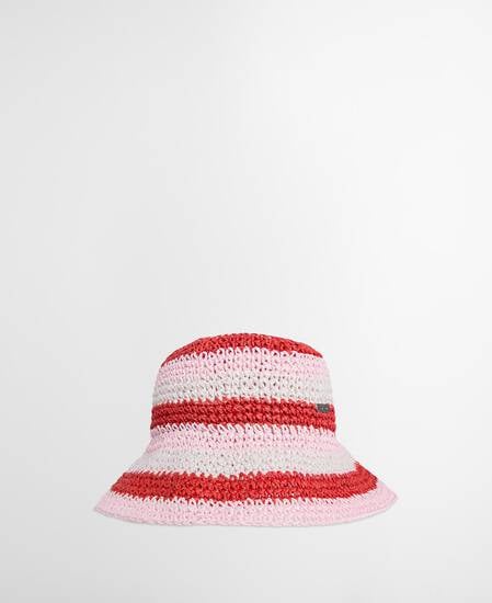 Esther Crochet Hat Poppy Red Mix