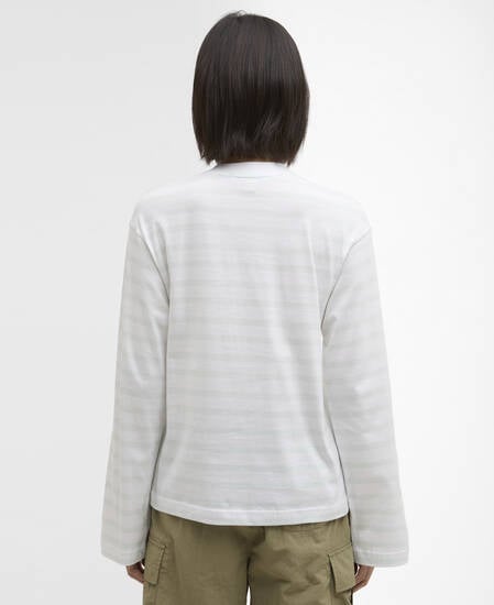 Maureen Striped Top Summer Blue Stripe