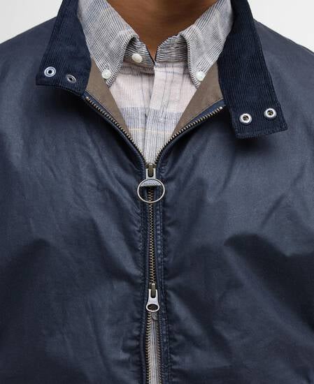Lightweight Royston Waxed Jacket Royal Navy