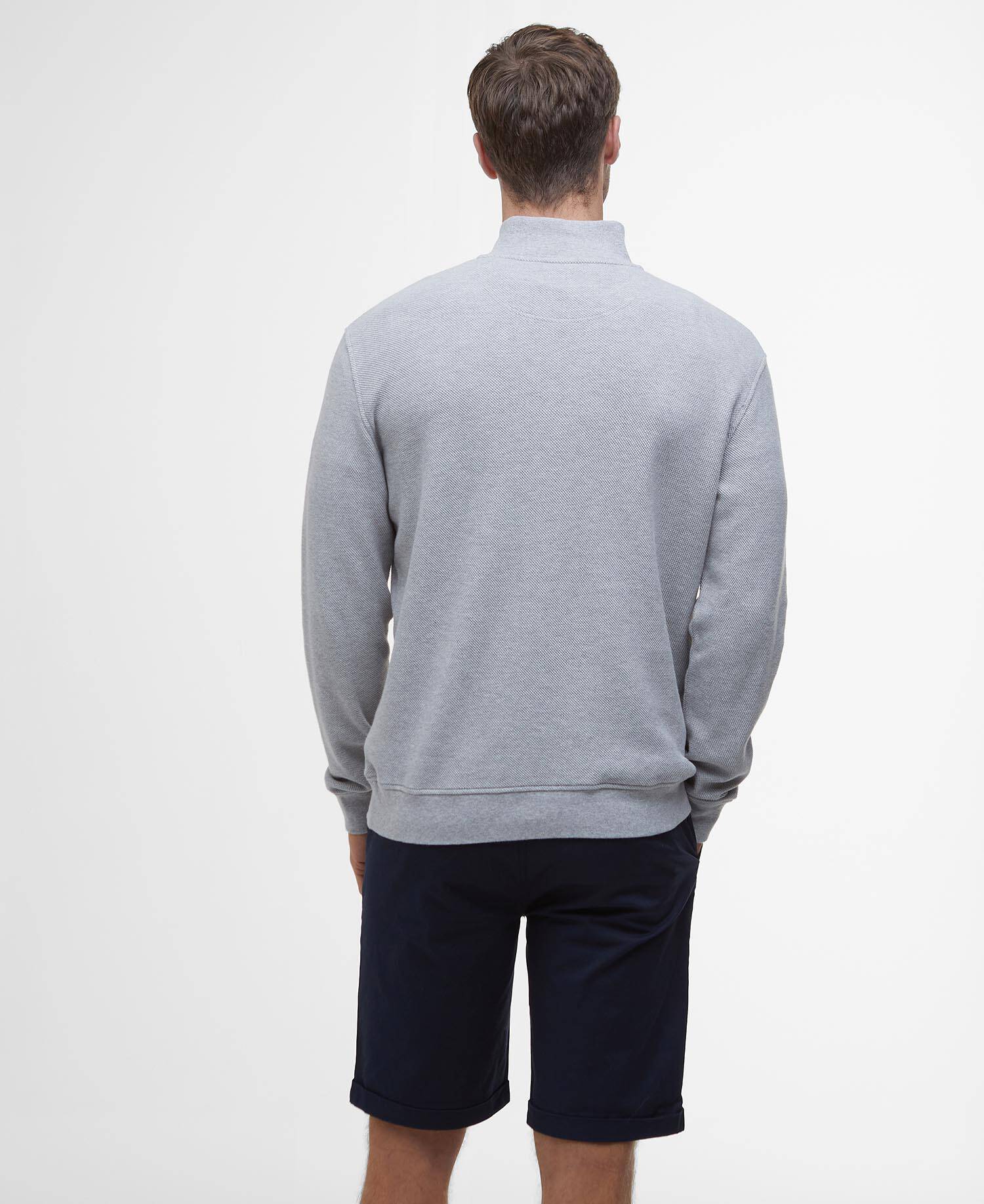 Sweatshirt Pique Interlock Half-Zip image number 2