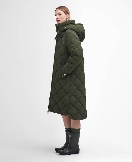Kirkton Longline Puffer Jacket Olive-Ancient Kirkton Longline Puffer Jacket Olive-Ancient