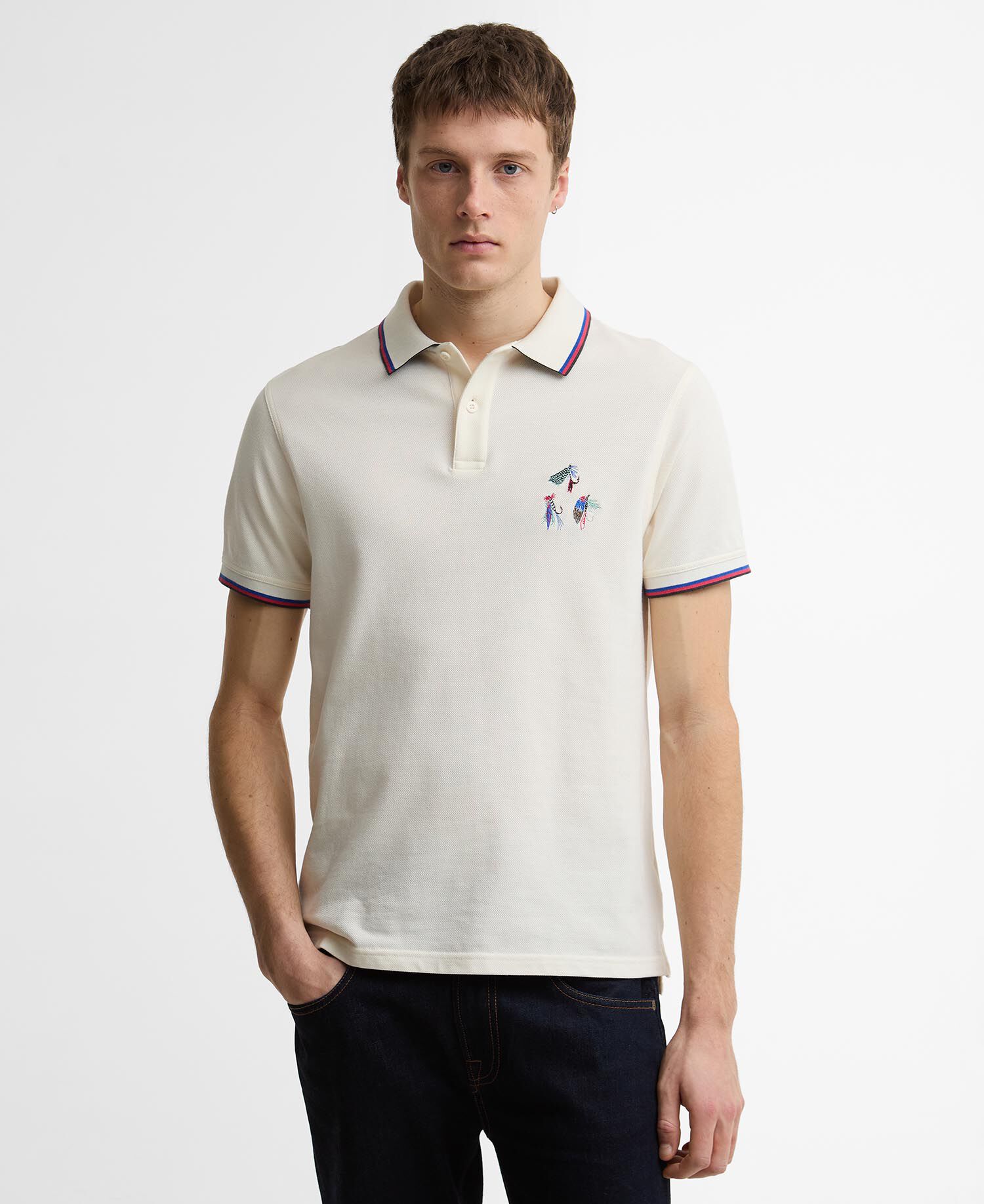 Polo Lure Paul Smith Loves Barbour Whisper White