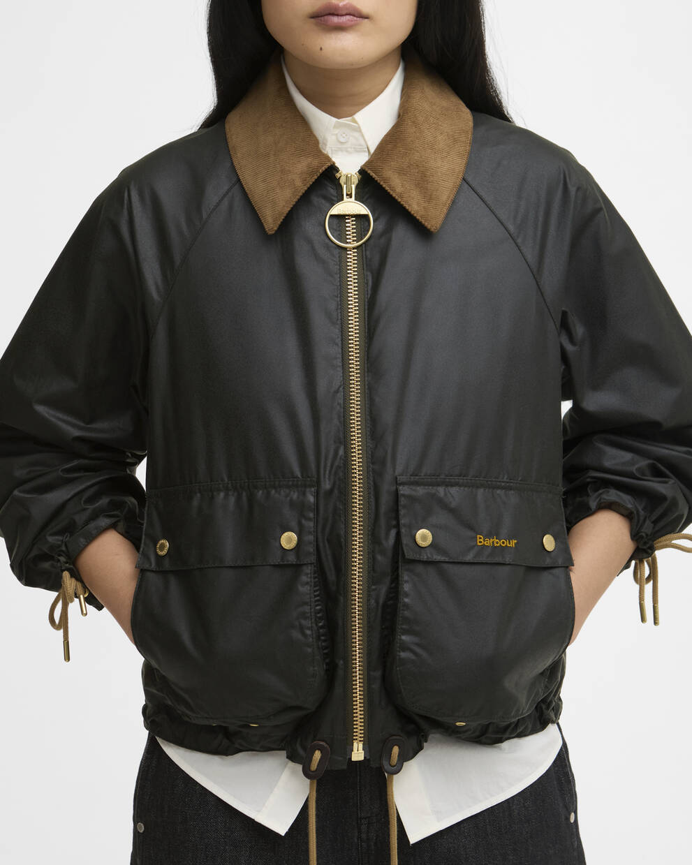 Giacca cerata Marron