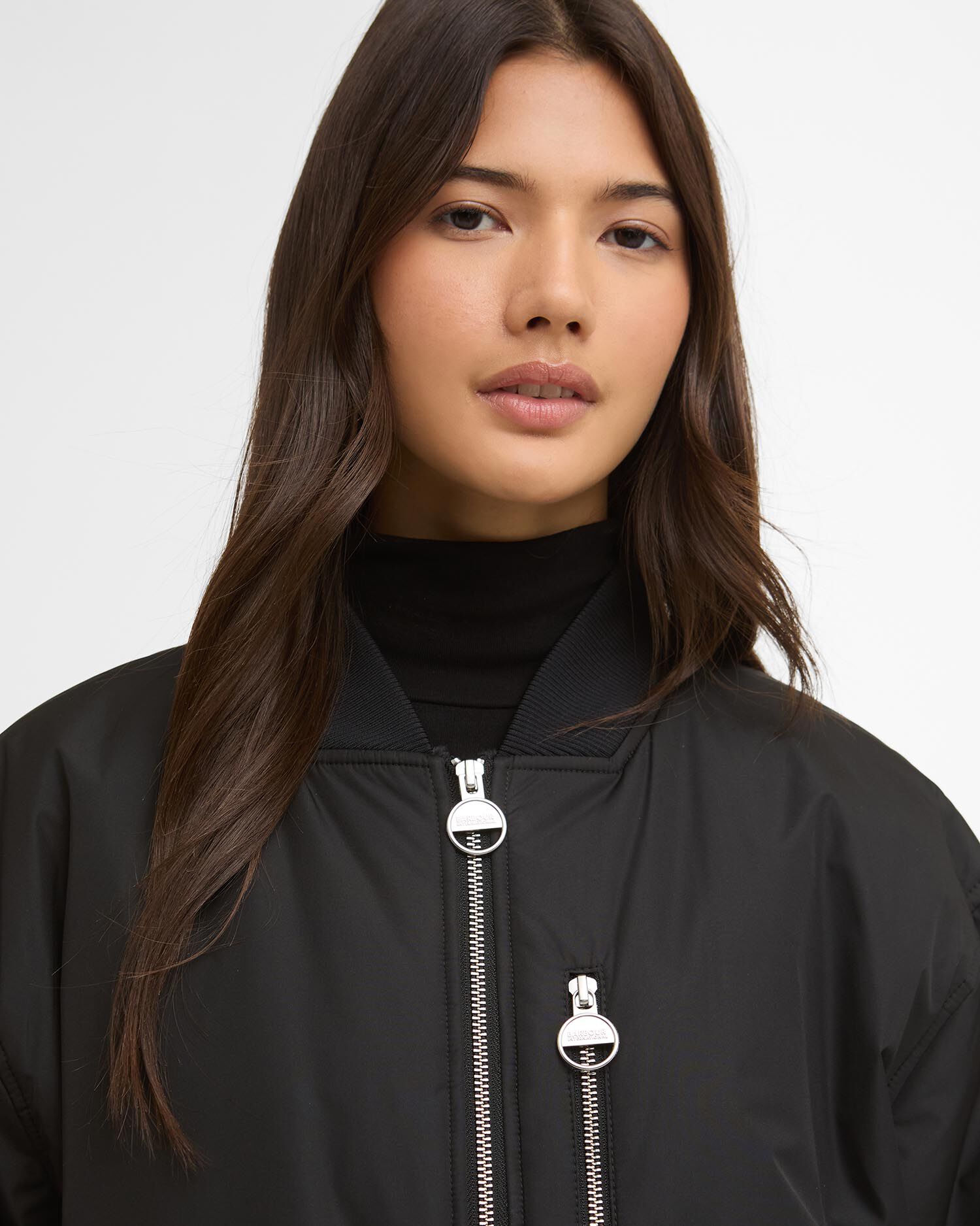 Kuala Showerproof Bomber Jacket Black