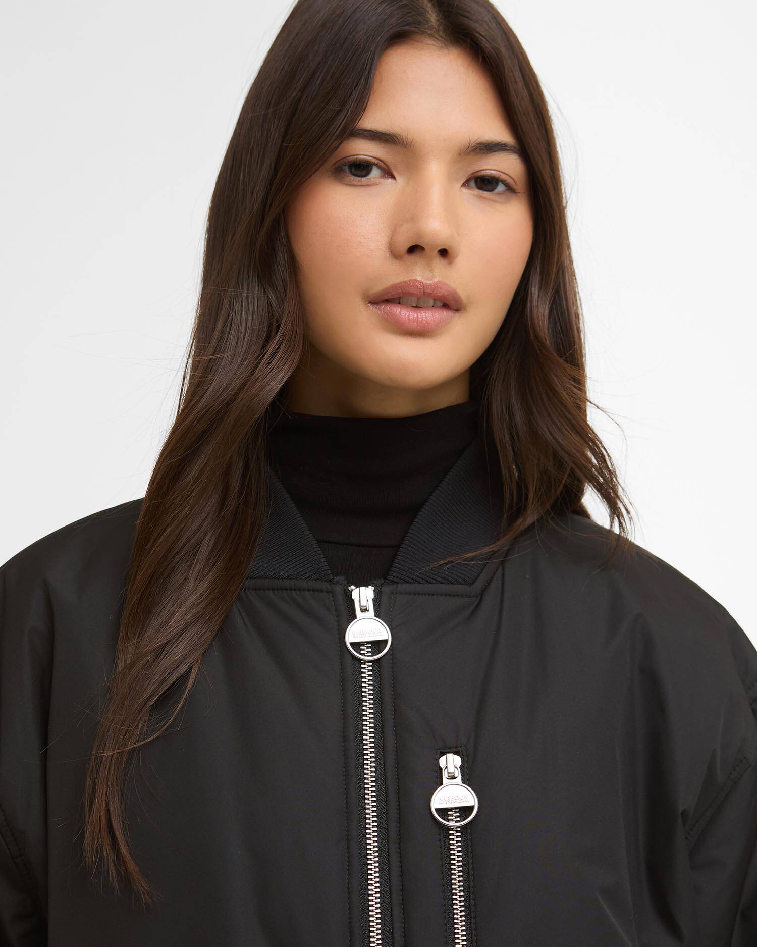 Kuala Showerproof Bomber Jacket Black image number 3