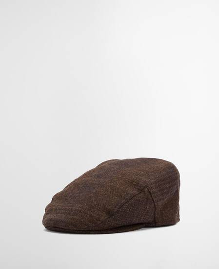 Deveron Tweed Flat Cap Coffee