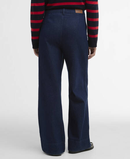 Jeans a gamba ampia Maia Rinse Wash