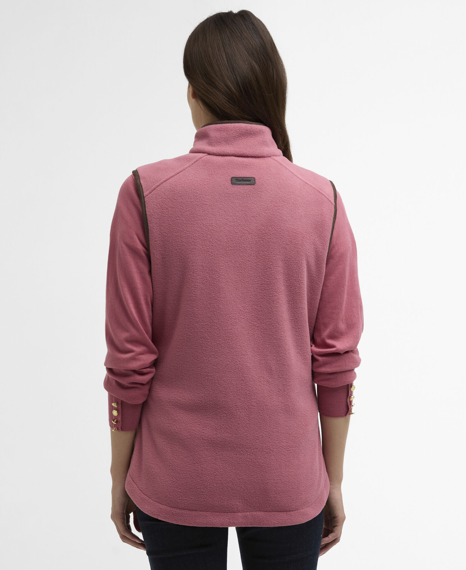 Country Colton Fleece Gilet Wildberry