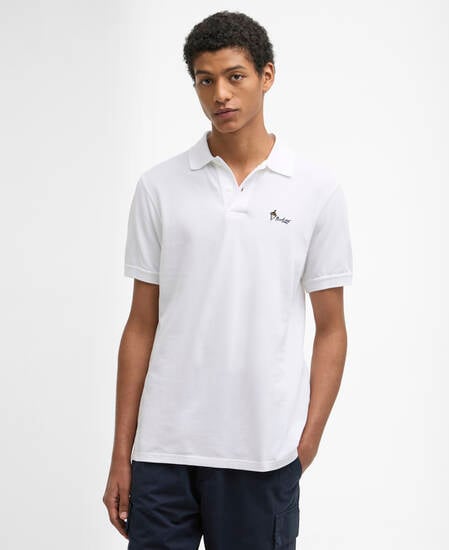 Comebe Tailored Polo Shirt White