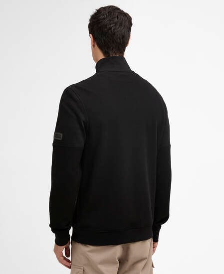 Sweatshirt Kaspian Half-Zip Black