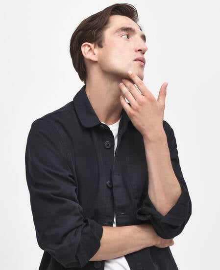 Washed Cotton Overshirt 