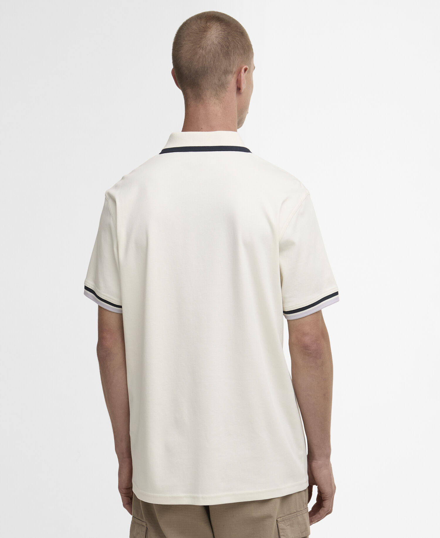 Panter Interlock Polo Whisper White