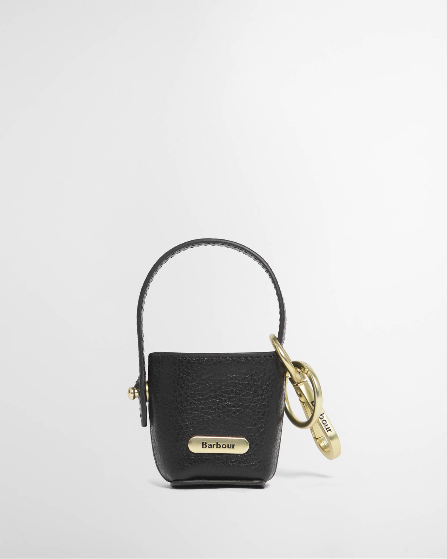 Leather Bucket Bag Charm image number 0